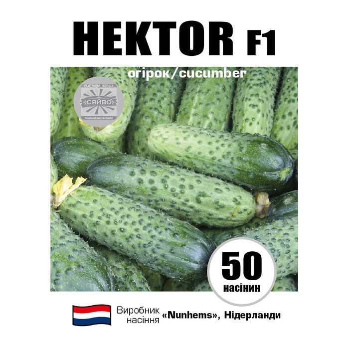 ГЕКТОР F1 / HEKTOR F1 50 насіння огірок