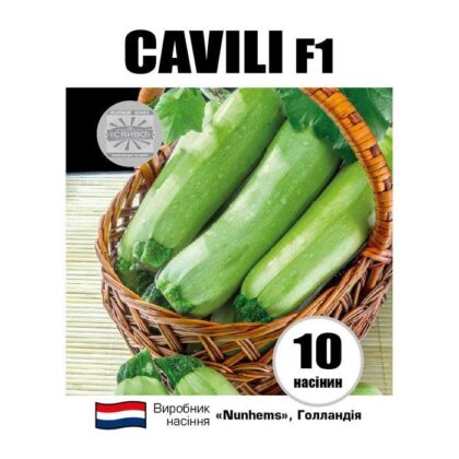 CAVILI F1 / Кавілі F1 10 насіння кабачок