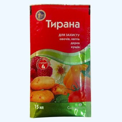 Тирана 15 мл протруйник