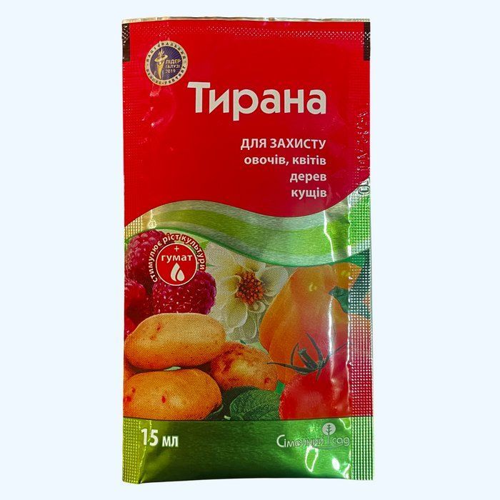 Тирана 15 мл протруйник