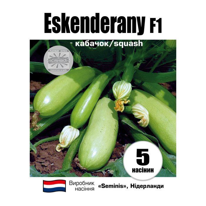 Іскандер F1 / ESKENDERANY F1 5 насінин кабачок