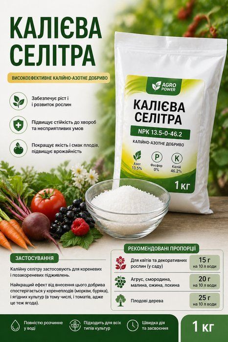 Калієва селітра 100 грам