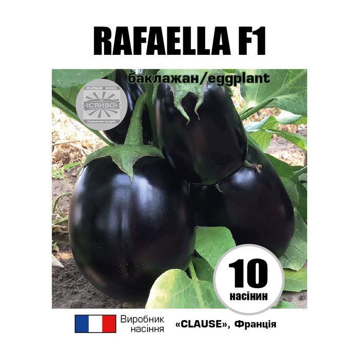 РАФАЕЛЛА F1 / RAFAELLA F1 10 насіння баклажан